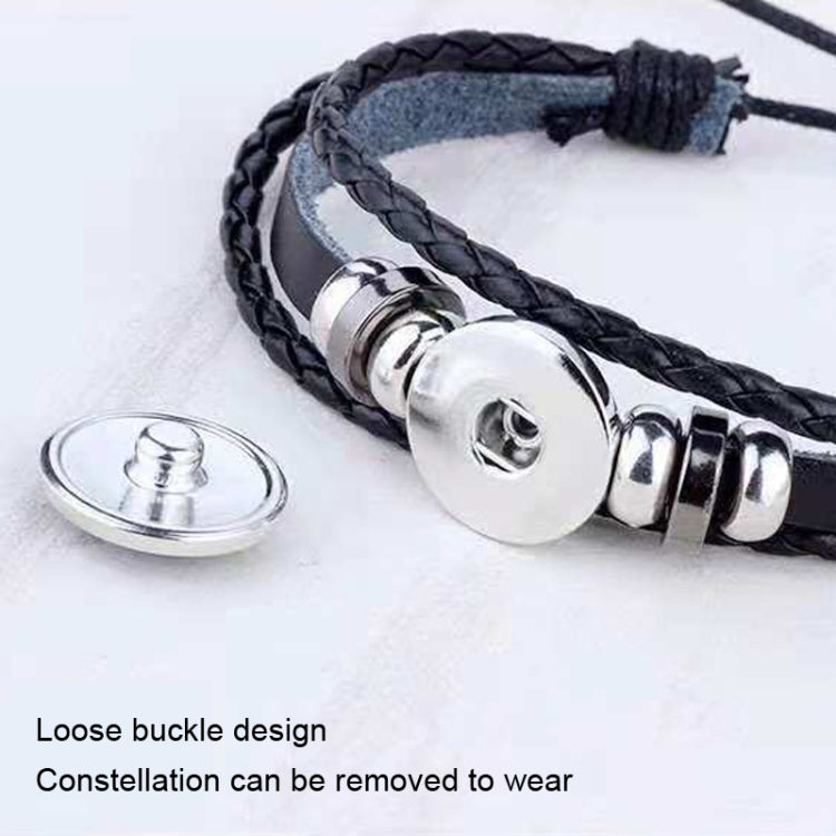 Twelve Constellations Multilayer Beaded Cowhide Bracelet, Style: Virgo Ordinary, Bracelet Taurus Ordinary, Bracelet Taurus Luminous, Bracelet Aquarius Ordinary, Bracelet Aquarius Luminous, Bracelet Leo Ordinary, Bracelet Libra Luminous                 ...