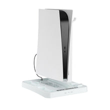Load image into Gallery viewer, For PS5 ipaly Host Multifunctional Cooling Base VR2 Handle Charging Stand Disc Storage Rack, HBP-6478