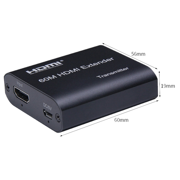 BW-HE60U HDMI Extender 60m RJ45 To HDMI Network Cable Transmission, BW-HE60U