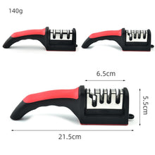 Load image into Gallery viewer, LsCook Kitchen Multifunctional Hangable Multi-segment Handheld Knife Sharpener, Specification: 3 Stage, 4 Stage