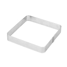 Load image into Gallery viewer, BN1006 Stainless Steel Mousse Circle Thickened Perforated Cake Mold DIY Baking Tools, Love(3.1 inches), Rectangle(4.3 inches), Rectangle(4.7 inches), Rectangle(7 inches), Square(2.9 inches), Square(3.3 inches), Square(3.9 inches), Square(4.7 inches)   ...