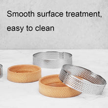 Load image into Gallery viewer, BN1006 Stainless Steel Mousse Circle Thickened Perforated Cake Mold DIY Baking Tools, Love(3.1 inches), Rectangle(4.3 inches), Rectangle(4.7 inches), Rectangle(7 inches), Square(2.9 inches), Square(3.3 inches), Square(3.9 inches), Square(4.7 inches)   ...