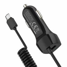 Load image into Gallery viewer, 522AL Fast Charging With Cable Car Charging, Output Interface:, 8 Pin (Black), 8 Pin (White), Type-C/USB-C (Black), Type-C/USB-C (White), Micro USB (Black), Micro USB (White)