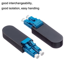 Load image into Gallery viewer, LC / UPC Optical Fiber Connecter LC Back Loop Module Single Mode Optical Fiber Loopers, Single Fiber Loopers