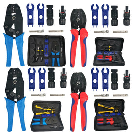 Photovoltaic Connector Crimping Pliers Solar Panel Installation Tools, Set 1, Set 2, Set 3, Set 4, 731, LY-2546b, 2546B, 7inch Clamp