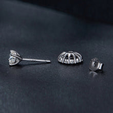 Load image into Gallery viewer, Sterling Silver S925 Round Moissanite Detachable Stud Earrings, MSE010