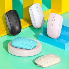 Load image into Gallery viewer, 811 3 Keys Laptop Mini Wireless Mouse Portable Optical Mouse, Spec:, Charging Version (Black), Charging Version (White), Charging Version (Pink), Charging Version (Blue), Charging Version (Beige), Double Model (Black), Double Model (White)             ...