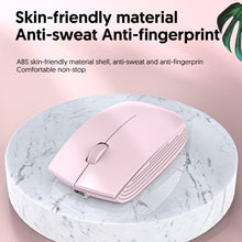Load image into Gallery viewer, 811 3 Keys Laptop Mini Wireless Mouse Portable Optical Mouse, Spec:, Charging Version (Black), Charging Version (White), Charging Version (Pink), Charging Version (Blue), Charging Version (Beige), Double Model (Black), Double Model (White)             ...