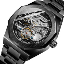 Load image into Gallery viewer, FORSINING F980 Luminous Three Eye Six Shot Weekly Steel Belt Men Fully Automatic Mechanical Watch