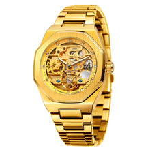 Load image into Gallery viewer, FORSINING F980 Luminous Three Eye Six Shot Weekly Steel Belt Men Fully Automatic Mechanical Watch