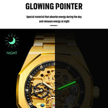 Load image into Gallery viewer, FORSINING F980 Luminous Three Eye Six Shot Weekly Steel Belt Men Fully Automatic Mechanical Watch