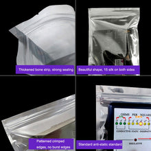 Load image into Gallery viewer, 100pcs / Pack 20x30cm Anti-static Shielding Bag Hard Disk Insulation Bag Electronic Plastic Motherboard Packaging Bag, 100pcs / Pack 6x9cm, 100pcs / Pack 6x12cm, 100pcs / Pack 7x11cm, 100pcs / Pack 8x9cm, 100pcs / Pack 8x12cm, 100pcs / Pack 8x13cm     ...