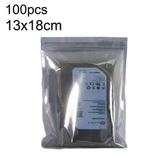 Load image into Gallery viewer, 100pcs / Pack 20x30cm Anti-static Shielding Bag Hard Disk Insulation Bag Electronic Plastic Motherboard Packaging Bag, 100pcs / Pack 6x9cm, 100pcs / Pack 6x12cm, 100pcs / Pack 7x11cm, 100pcs / Pack 8x9cm, 100pcs / Pack 8x12cm, 100pcs / Pack 8x13cm     ...