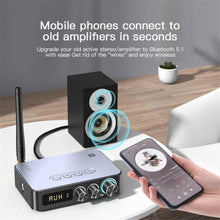 Load image into Gallery viewer, M9 Pro 5.1 Bluetooth Receiver Launcher FM Radio 4 In 1 NFC Audio Adapter