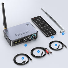 Load image into Gallery viewer, M9 Pro 5.1 Bluetooth Receiver Launcher FM Radio 4 In 1 NFC Audio Adapter