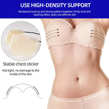 Load image into Gallery viewer, XD00001 Molding Silicone Nipple Sticker Adjustable Anti-sag Push-up Bra Kit
