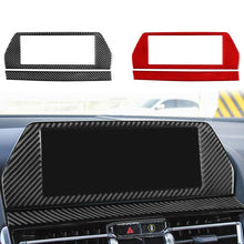 Load image into Gallery viewer, For 2019-2024 BMW 8 Series G14 Left-hand Drive 2pcs /Set Navigation Screen Frame Sticker, Left-hand Drive