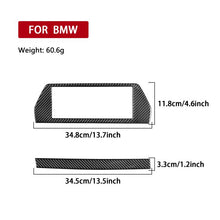 Load image into Gallery viewer, For 2019-2024 BMW 8 Series G14 Left-hand Drive 2pcs /Set Navigation Screen Frame Sticker, Left-hand Drive