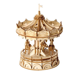 3D Three -Dimensional Puzzle Board Children Wood Puzzles Model