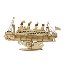 Load image into Gallery viewer, 3D Three -Dimensional Puzzle Board Children Wood Puzzles Model