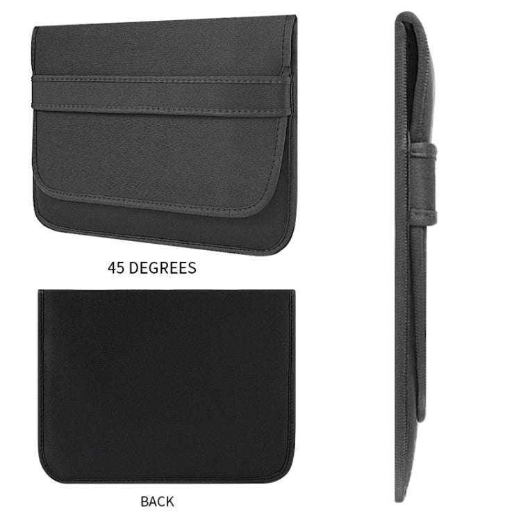 Neoprene Laptop Lining Bag Horizontal Section Flap Clutch Bag, 12 Inch, 13 Inch, 14 Inch, 15 Inch, 17 Inch, 10 Inch