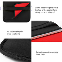 Load image into Gallery viewer, Neoprene Laptop Lining Bag Horizontal Section Flap Clutch Bag, 12 Inch, 13 Inch, 14 Inch, 15 Inch, 17 Inch, 10 Inch