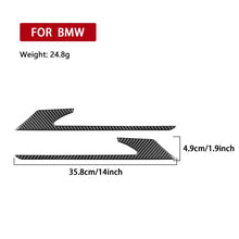 Load image into Gallery viewer, For 2019-2024 BMW 8 Series G14 Left and Right Drive 2pcs /Set Rear Fog Light Eyebrow Sticker