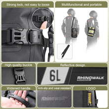 Load image into Gallery viewer, Rhinowalk MT2206 6L Waterproof Motorcycle Bumper Bag Outdoor Riding Bag, 6L(Black), 6L(Green)