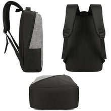 Load image into Gallery viewer, 3 In 1 Computer Shoulder Bag Oxford Cloth Schoolbag Multifunctional USB Business Bag