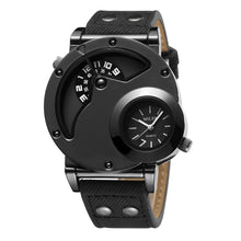 Load image into Gallery viewer, MILER Large Dial Dual Movement Canvas Band Men Wrist Watch