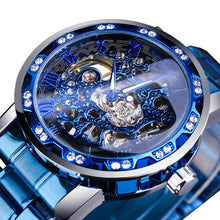 Load image into Gallery viewer, Winner Leisure Skeleton Diamond Luminous Pointer Watch Men Manual Mechanical Watch