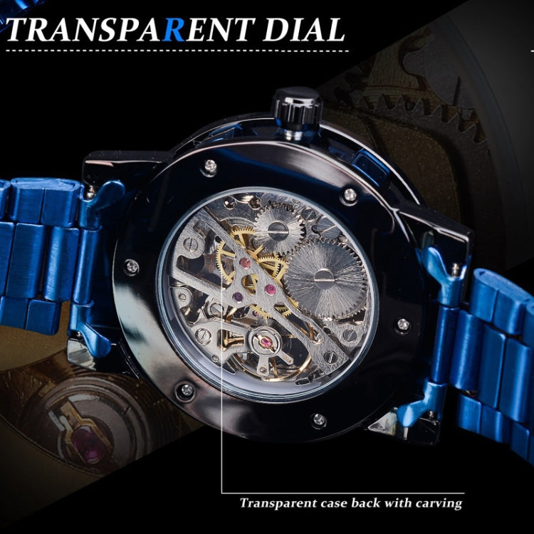 Winner Leisure Skeleton Diamond Luminous Pointer Watch Men Manual Mechanical Watch