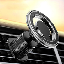 Load image into Gallery viewer, D19 Car Magnetic Mobile Phone Holder Rotatable Metal Navigation Bracket, Spec:, D19 Air Outlet (Black), D19 Extended (Silver), D19 Seat (Black), D19 Seat (Silver), D19 Sticker (Black), D19 Sticker (Silver), D19 Air Outlet (Silver), D19 Extended (Black)