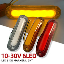 Load image into Gallery viewer, 4pcs MK-162 6LED Light Guide Side Light 10-30V Trailer Side Tail Light