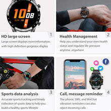 Load image into Gallery viewer, LIGE 0175 Bluetooth Step Perseverance Detection Smart Watch, Style: