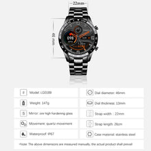 Load image into Gallery viewer, LIGE 0175 Bluetooth Step Perseverance Detection Smart Watch, Style: