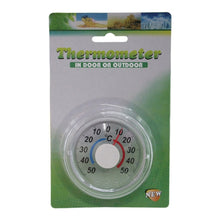 Load image into Gallery viewer, Round Plastic Doors And Windows Simple Pointer Winter And Summer Thermometer