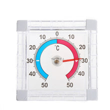 Load image into Gallery viewer, Square Window Door Thermometer Pointer Type Cold And Summer Table