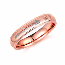 Load image into Gallery viewer, 606 Couple Ring Titanium Steel Ring, Size:, Men Style 7, Men Style 8, Men Style 9, Men Style 10, Men Style 11, Men Style 12, Men Style 13, Women Style 4, Women Style 5, Women Style 6, Women Style 7, Women Style 8, Women Style 9