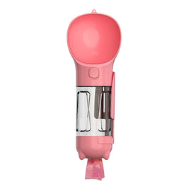 3 in 1 Leakproof Outdoor Dog Water Fountain Portable Pet Drinking Bottle, 300ml, 300ml+Food Box, 500ml, 500ml+Food Box