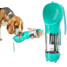 Load image into Gallery viewer, 3 in 1 Leakproof Outdoor Dog Water Fountain Portable Pet Drinking Bottle, 300ml, 300ml+Food Box, 500ml, 500ml+Food Box