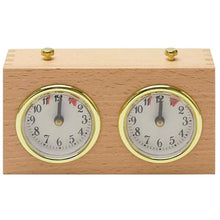 Load image into Gallery viewer, DT05a Retro Wood Shell Chess Clock Mechanical International Chess Clock, DT05a