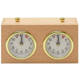 DT05a Retro Wood Shell Chess Clock Mechanical International Chess Clock, DT05a