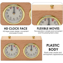 Load image into Gallery viewer, DT05a Retro Wood Shell Chess Clock Mechanical International Chess Clock, DT05a