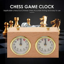 Load image into Gallery viewer, DT05a Retro Wood Shell Chess Clock Mechanical International Chess Clock, DT05a