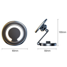 Load image into Gallery viewer, D27 Car Magnetic Telescopic Folding Navigation Mobile Phone Holder, D27 (Black), D27 (Silver)