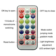 Load image into Gallery viewer, Car Modification Wireless Colorful Remote Control Atmosphere Light, 1 Light +1 RC, 2 Lights +1 RC, 4 Lights +1 RC, 8 Lights +1 RC