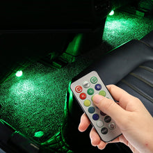 Load image into Gallery viewer, Car Modification Wireless Colorful Remote Control Atmosphere Light, 1 Light +1 RC, 2 Lights +1 RC, 4 Lights +1 RC, 8 Lights +1 RC