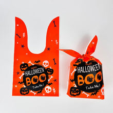 Load image into Gallery viewer, 50pcs /Pack Halloween Packaging Bags Candy Snacks Treat Bags, 13.5x22cm