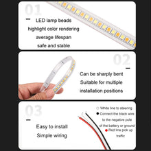 Load image into Gallery viewer, Car Rearview Mirror Decoration LED Streamer Turn Signal, Length： 14cm A Pair, 14cm A Pair, 18cm A Pair